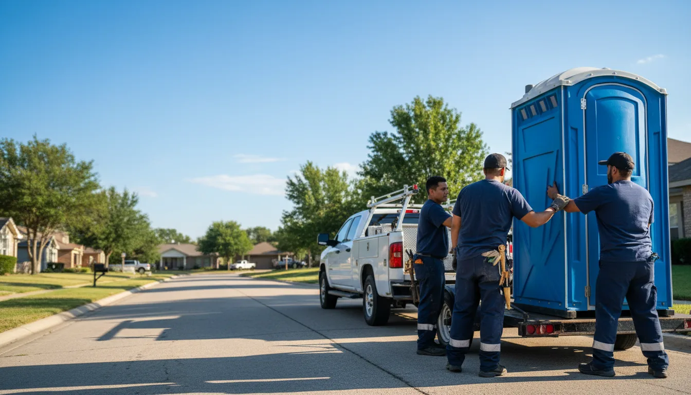 Portable Toilet Rental in Portland, ND near me